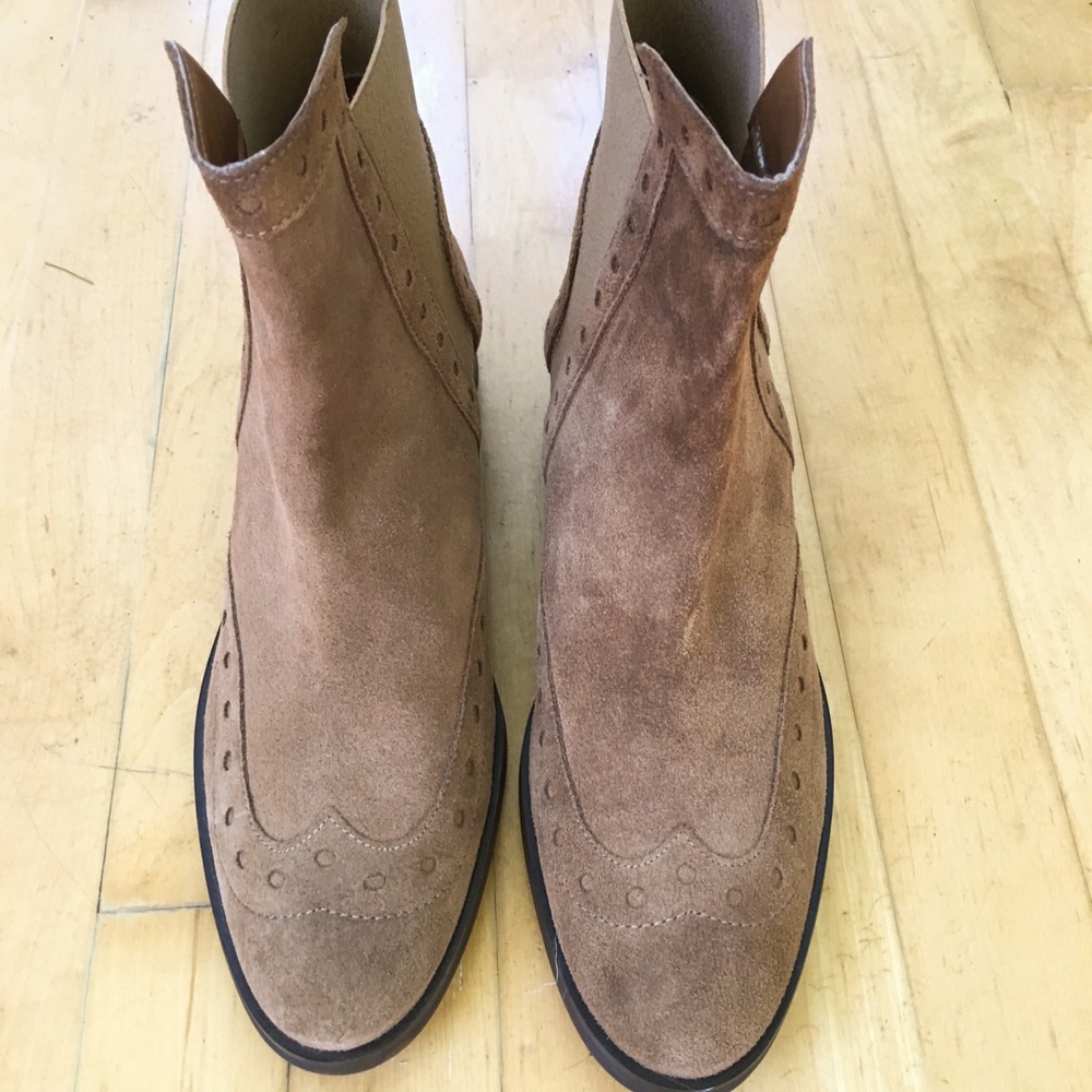 Zara suede boots